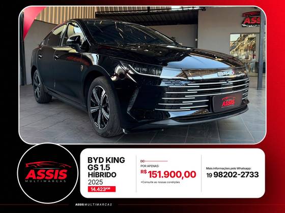 BYD KING 1.5 DM-I PHEV GS AUTOMÁTICO BYD KING 1.5 DM-I PHEV GS AUTOMÁTICO